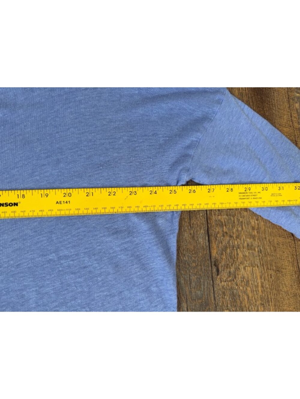 Calypso St. Barth Blue 100% Linen Oversized Tunic Top Women’s XS - Picture 6 of 14